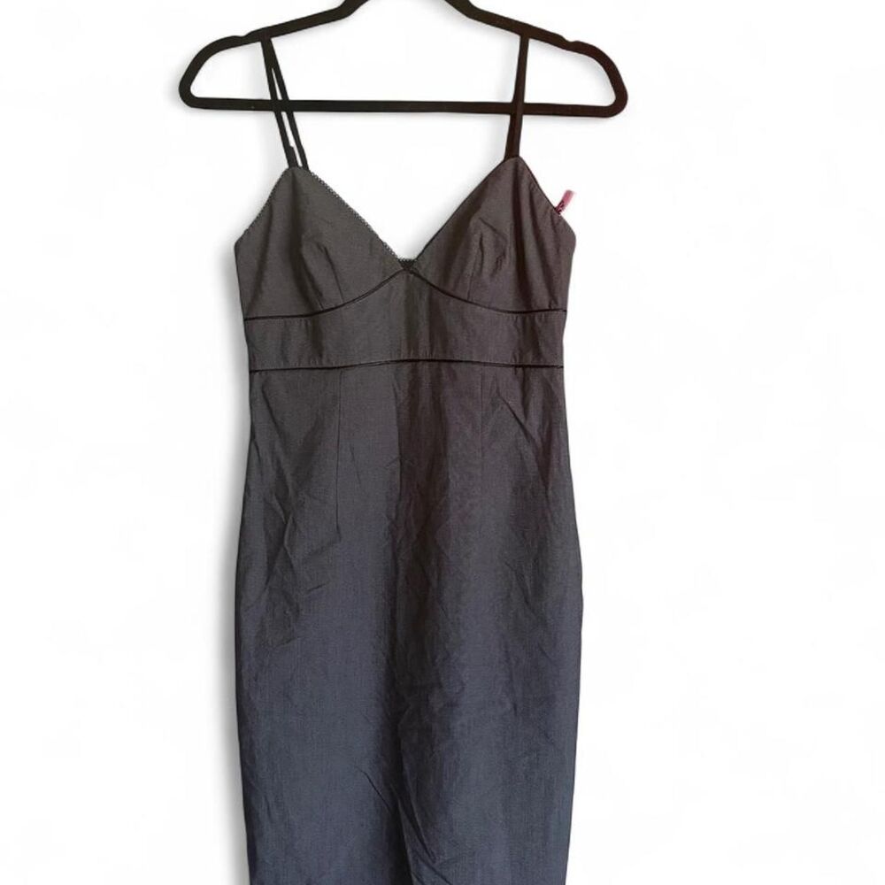Express Women's Grey and Black Dress